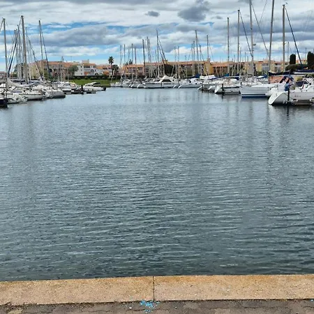 4 Pers, Vue Mer, Parking, Wifi, Ponton 아파트