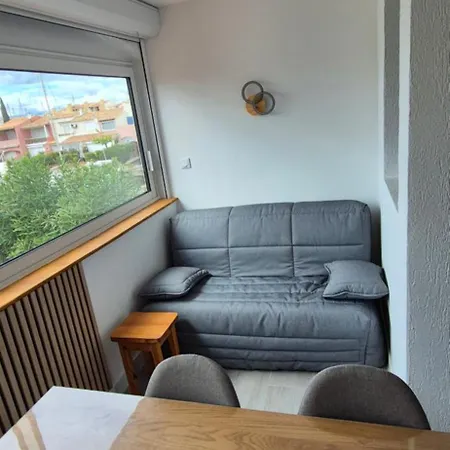 Apartment 6 Pers, Vue Mer, Parking, Wifi, Ponton Agde