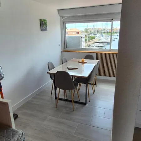 6 Pers, Vue Mer, Parking, Wifi, Ponton * Agde